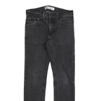 LEVI'S 511 Slim Boys Jeans Black Slim Skinny Denim W28 L28 Zip Cotton Blend