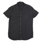 DIESEL Mens Plain Shirt Black M