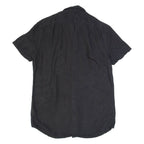 DIESEL Mens Plain Shirt Black M