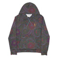 POLO RALPH LAUREN Mens Green Paisley Pullover Hoodie M Cotton Blend Casual