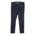 LEVI'S Womens Slim Fit Skinny Dark Blue Denim Jeans Cotton Blend W32 L34
