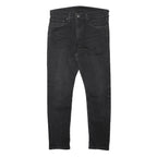 LEVI'S 512 Tapered Mens Jeans Black Slim Tapered Denim Medium W32 L30 Stylish