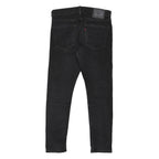 LEVI'S 512 Tapered Mens Jeans Black Slim Tapered Denim Medium W32 L30 Stylish