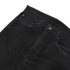LEVI'S 512 Tapered Mens Jeans Black Slim Tapered Denim Medium W32 L30 Stylish
