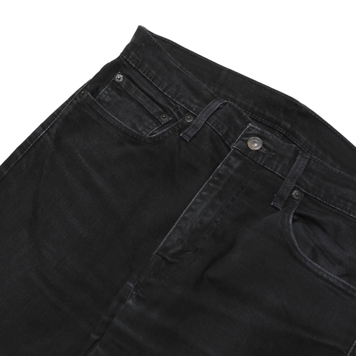 LEVI'S 512 Tapered Mens Jeans Black Slim Tapered Denim Medium W32 L30 Stylish