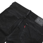 LEVI'S 512 Tapered Mens Jeans Black Slim Tapered Denim Medium W32 L30 Stylish