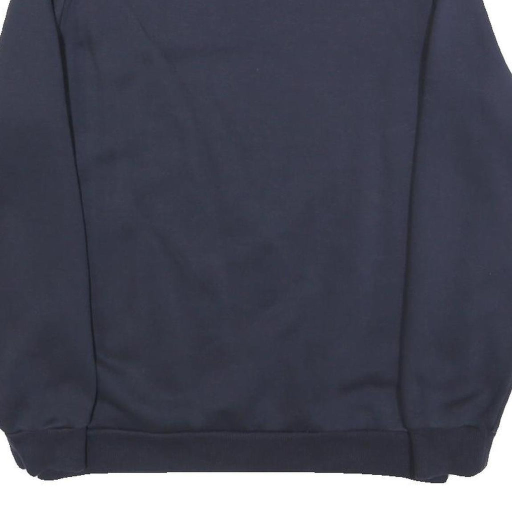 PUMA Mens Blue Crew Neck M Sweatshirt Cotton Blend Pullover Sports Casual