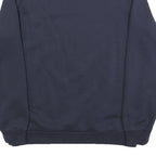 PUMA Mens Blue Crew Neck M Sweatshirt Cotton Blend Pullover Sports Casual