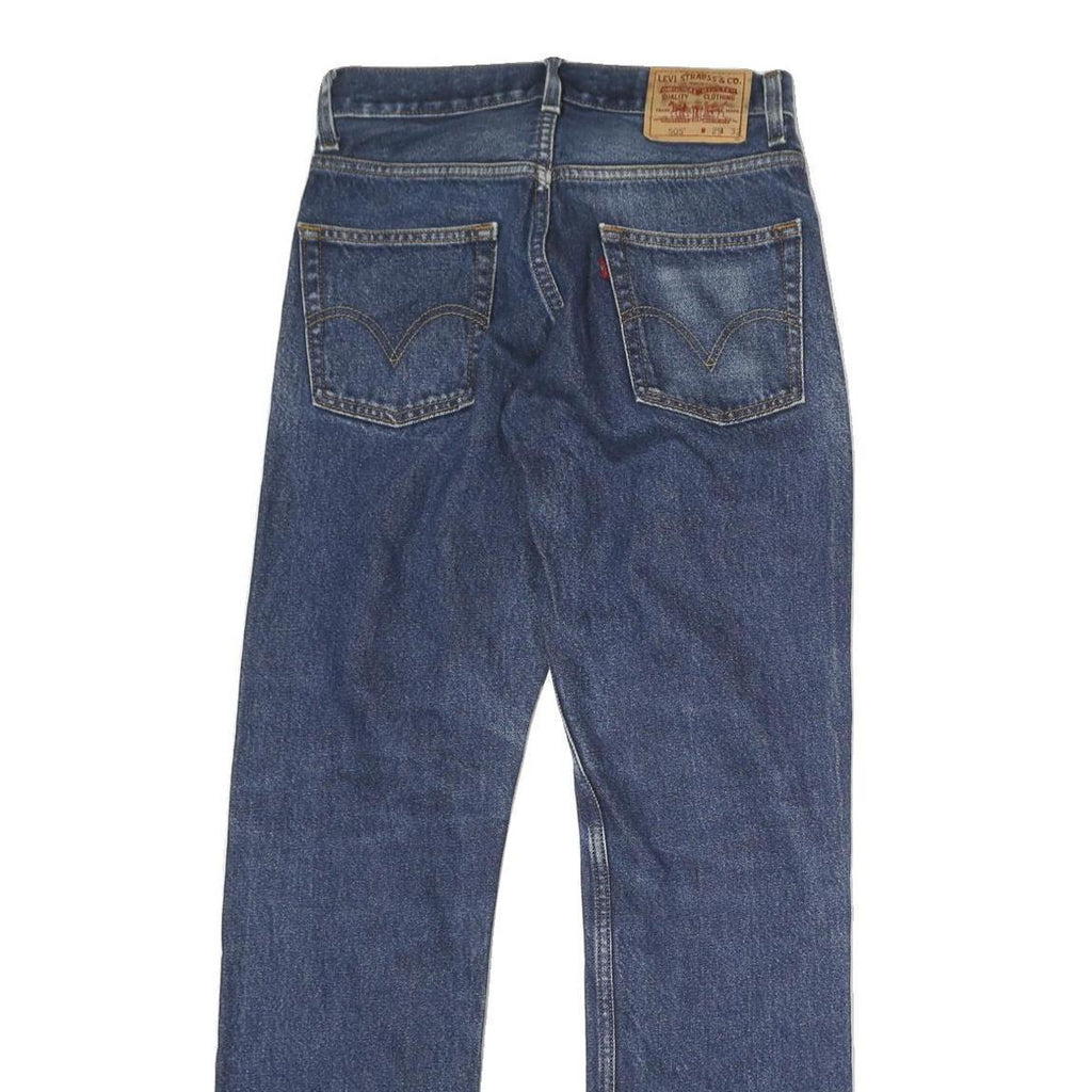 LEVI'S 505 Mens Jeans Blue Slim Straight Denim Medium W28 L31 Classic Style