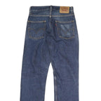 LEVI'S 505 Mens Jeans Blue Slim Straight Denim Medium W28 L31 Classic Style