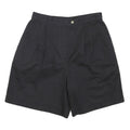 DAVID BROOKS Mens Black Casual Cotton Blend Shorts M W30 Comfortable Summer Wear