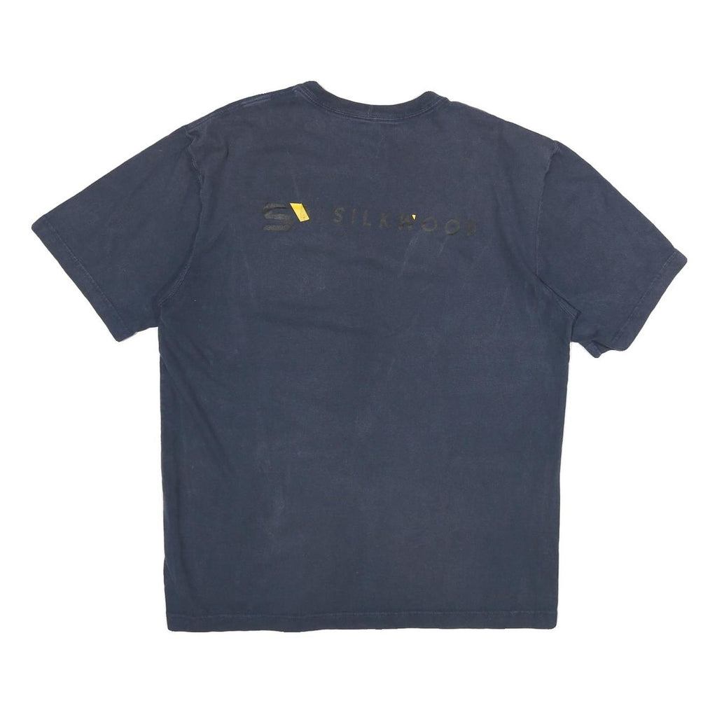 CARHARTT Mens Navy Blue Pocket T-Shirt M Short Sleeve Crew Neck Workwear Casual