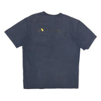 CARHARTT Mens Navy Blue Pocket T-Shirt M Short Sleeve Crew Neck Workwear Casual
