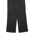 DICKIES Mens Cotton Blend Black Regular Fit Straight Leg Trousers W27 L29
