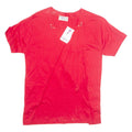 TIZI Womens Top Red V-Neck M