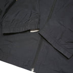 NIKE Mens Black & Grey Zip Jacket M Polyester Blend Sportswear Casual