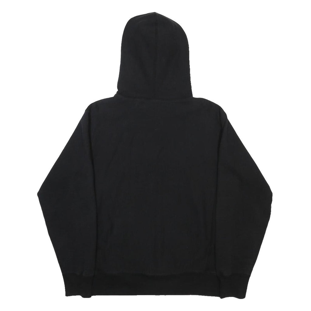 SUPREME Mens Black Hoodie M Cotton Pullover Bandana Print Graphic