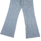 CBS Womens Relaxed Blue Jeans Denim Light W28 L31 Zip Pockets