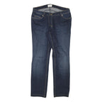 CONTE OF FLORENCE Womens Jeans Blue Regular Straight Denim W30 L28 Zip Cotton