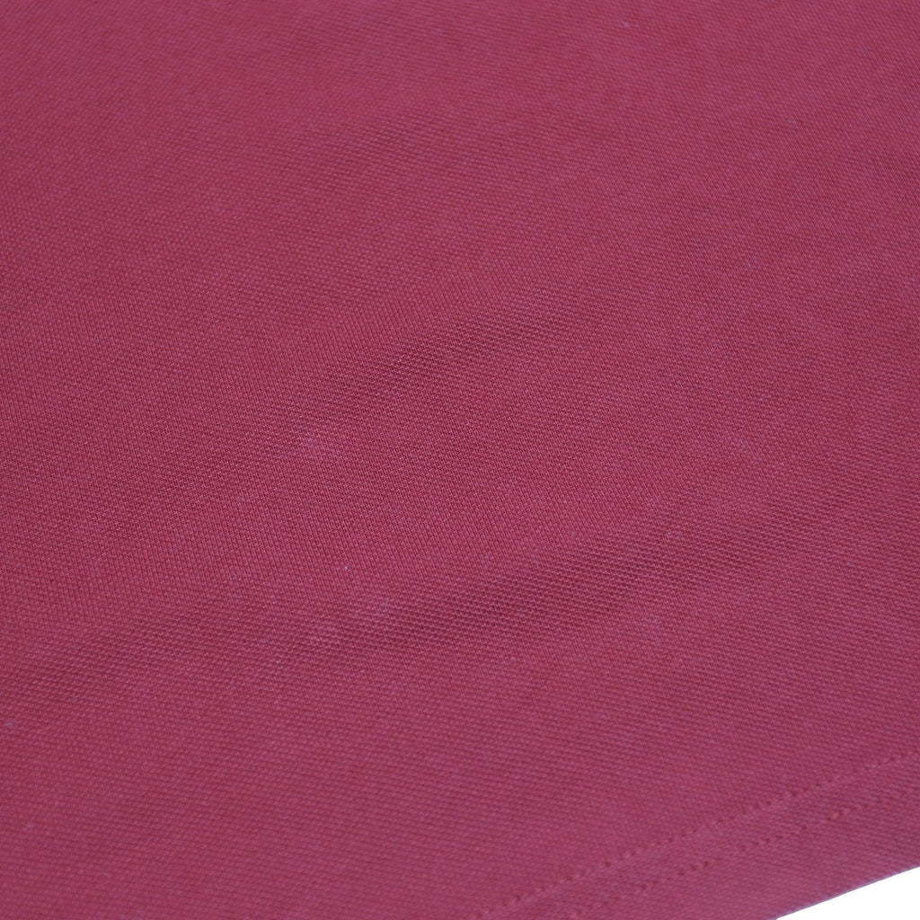 CHAMPION Mens Red Short Sleeve Plain XL Cotton Polo Shirt Stripe Collar Cuffs