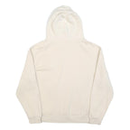 HARD ROCK CAFE Mens White Hoodie S Printed Logo Casual Cotton Blend