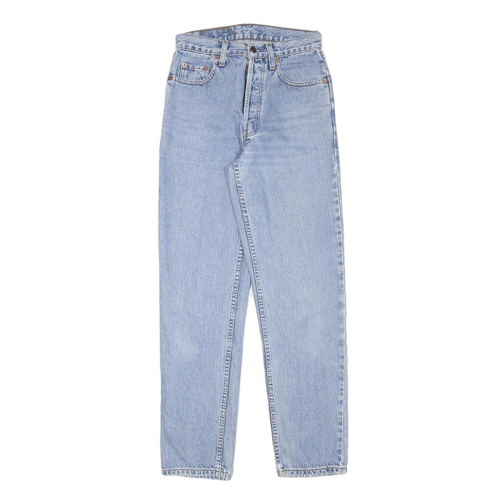 LEVI'S Womens Jeans Blue Relaxed Straight Denim Light W25 L29 Classic Casual