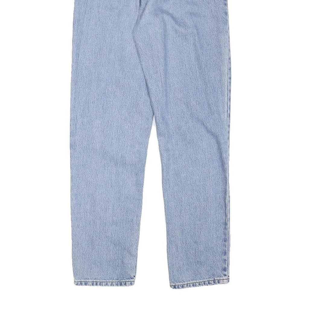 LEVI'S Womens Jeans Blue Relaxed Straight Denim Light W25 L29 Classic Casual