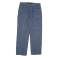 FIELD AND FOREST Mens Jeans Blue Regular Straight Denim Medium W34 L32 Workwear