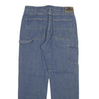 FIELD AND FOREST Mens Jeans Blue Regular Straight Denim Medium W34 L32 Workwear