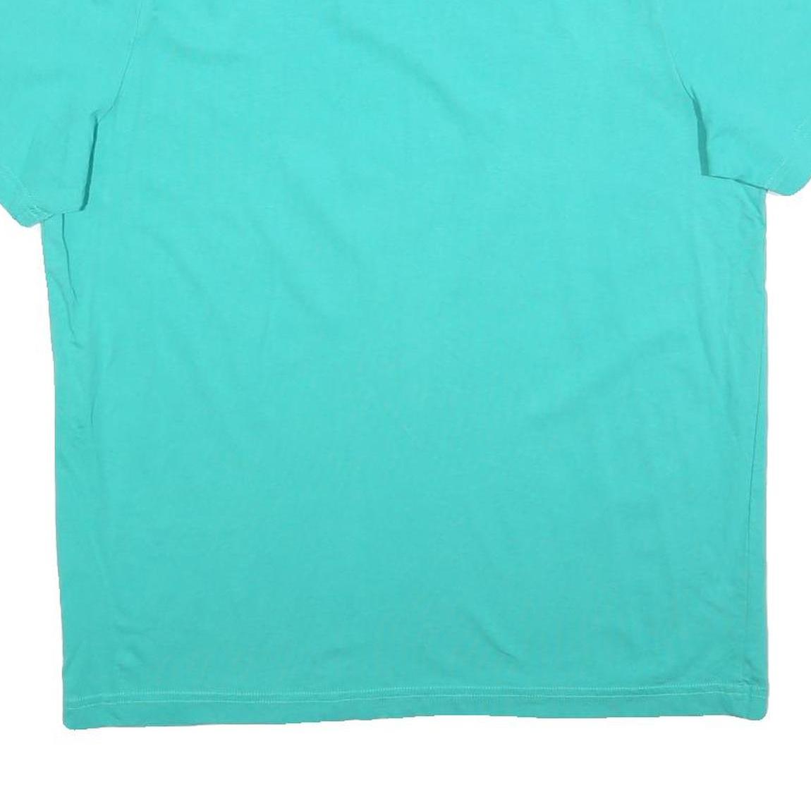 PUMA Mens Blue Formula One Team T-Shirt L Short Sleeve Crew Neck AMG Petronas