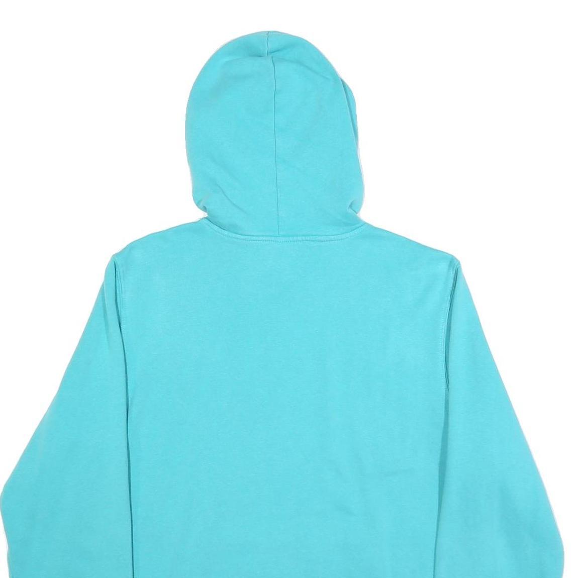 THE NORTH FACE Mens Blue Pullover Hoodie L Icon Logo Cotton Blend Casual