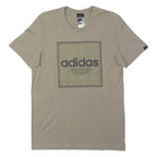 ADIDAS Oversized Mens T-Shirt Green S