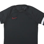 NIKE Mens Black & White Sports Training T-Shirt L Short Sleeve Crew Neck