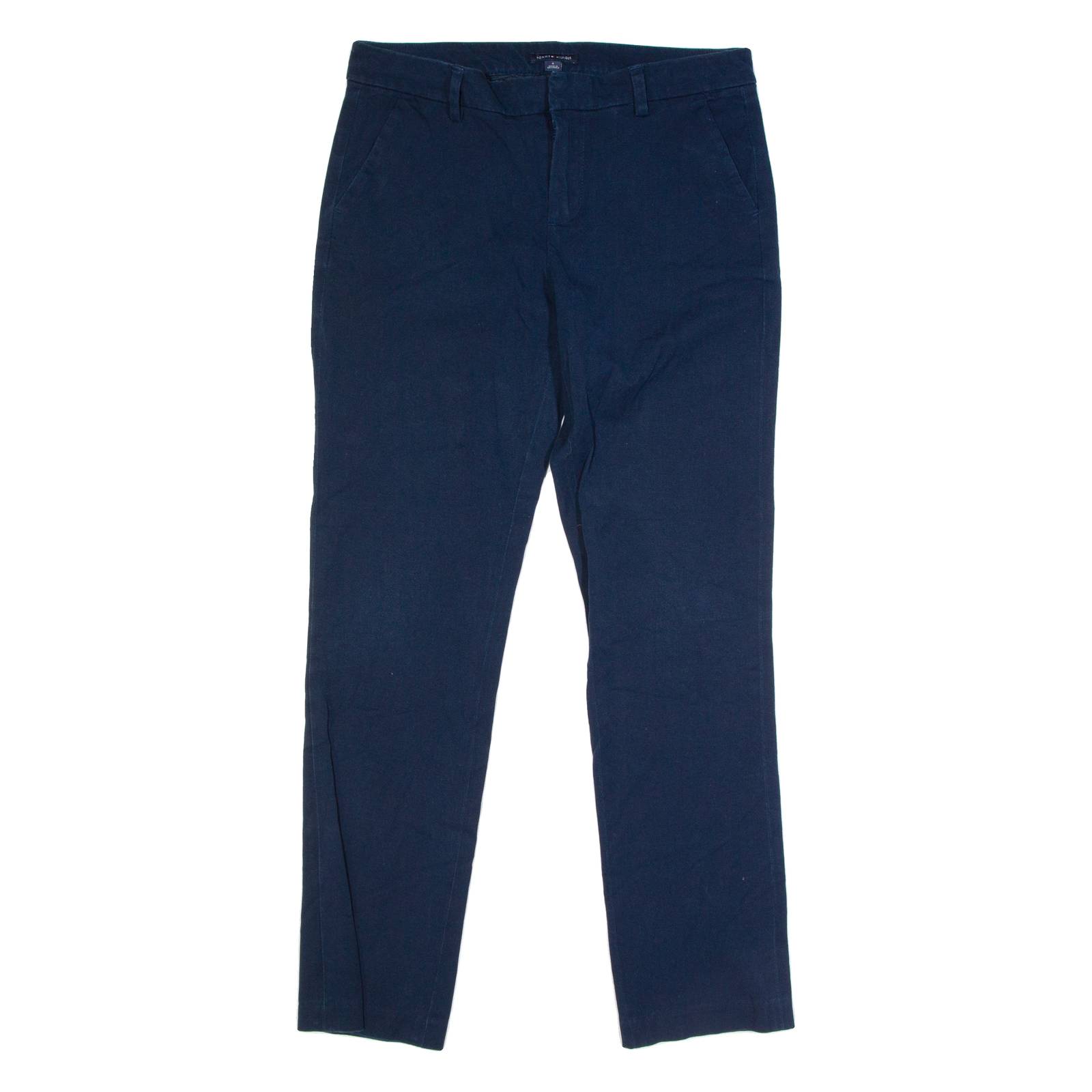 TOMMY HILFIGER Astor Stretch Chino Womens Trousers Blue Slim Skinny W32 L29