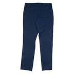 TOMMY HILFIGER Astor Stretch Chino Womens Trousers Blue Slim Skinny W32 L29