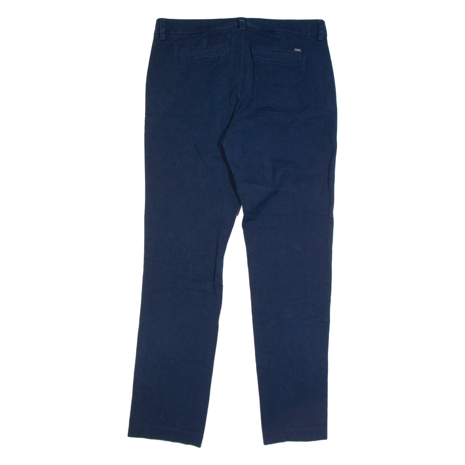 TOMMY HILFIGER Astor Stretch Chino Womens Trousers Blue Slim Skinny W32 L29