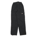 DICKIES Womens Black Relaxed Cargo Trousers W22 L28 Casual Cotton Blend Zip
