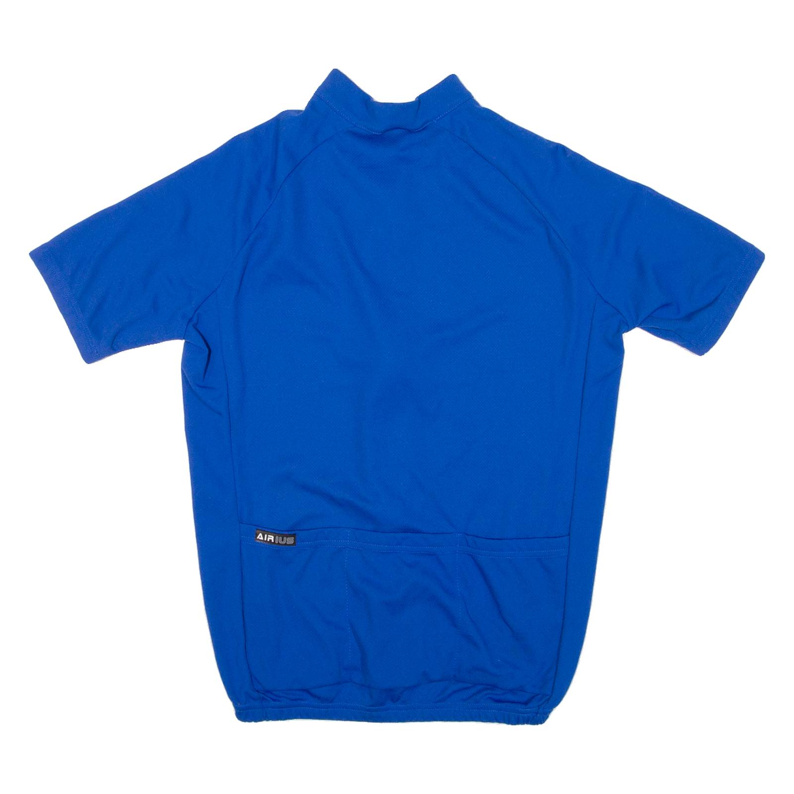 Cycling Mens Jersey Blue 1/2 Zip M