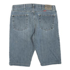 WRANGLER Mens Denim Blue Casual Shorts L W36 Cotton Blend Relaxed Fit
