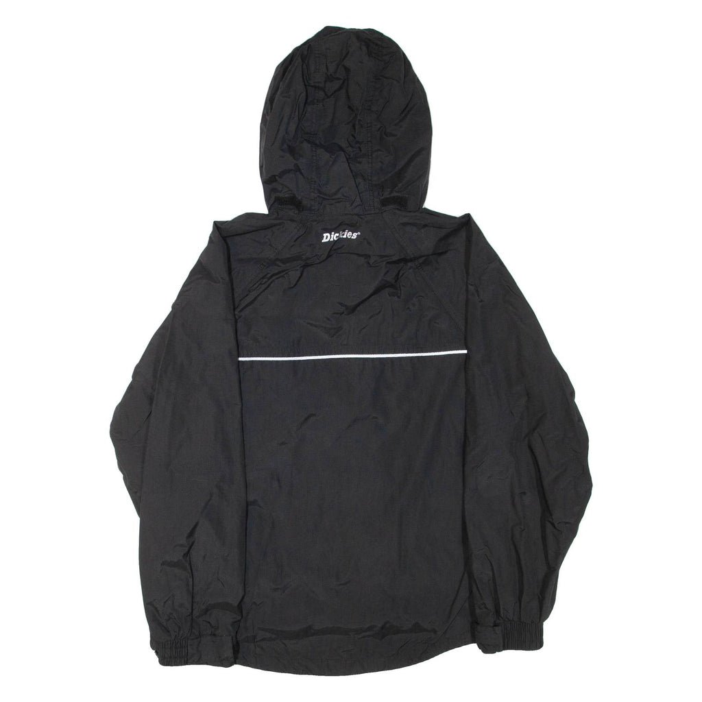 DICKIES Mens Jacket Black Hooded S