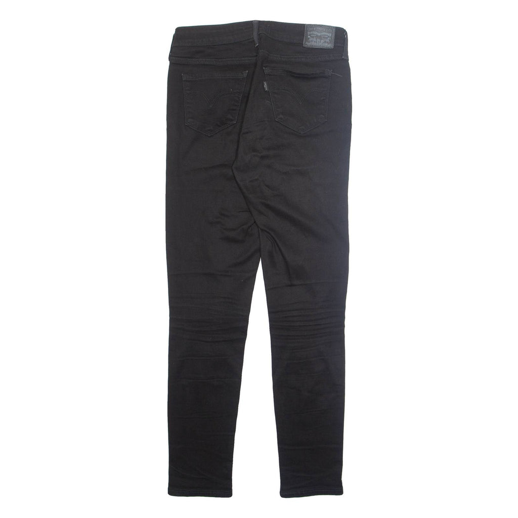 LEVI'S Womens Jeans Black Regular Skinny W27 L29