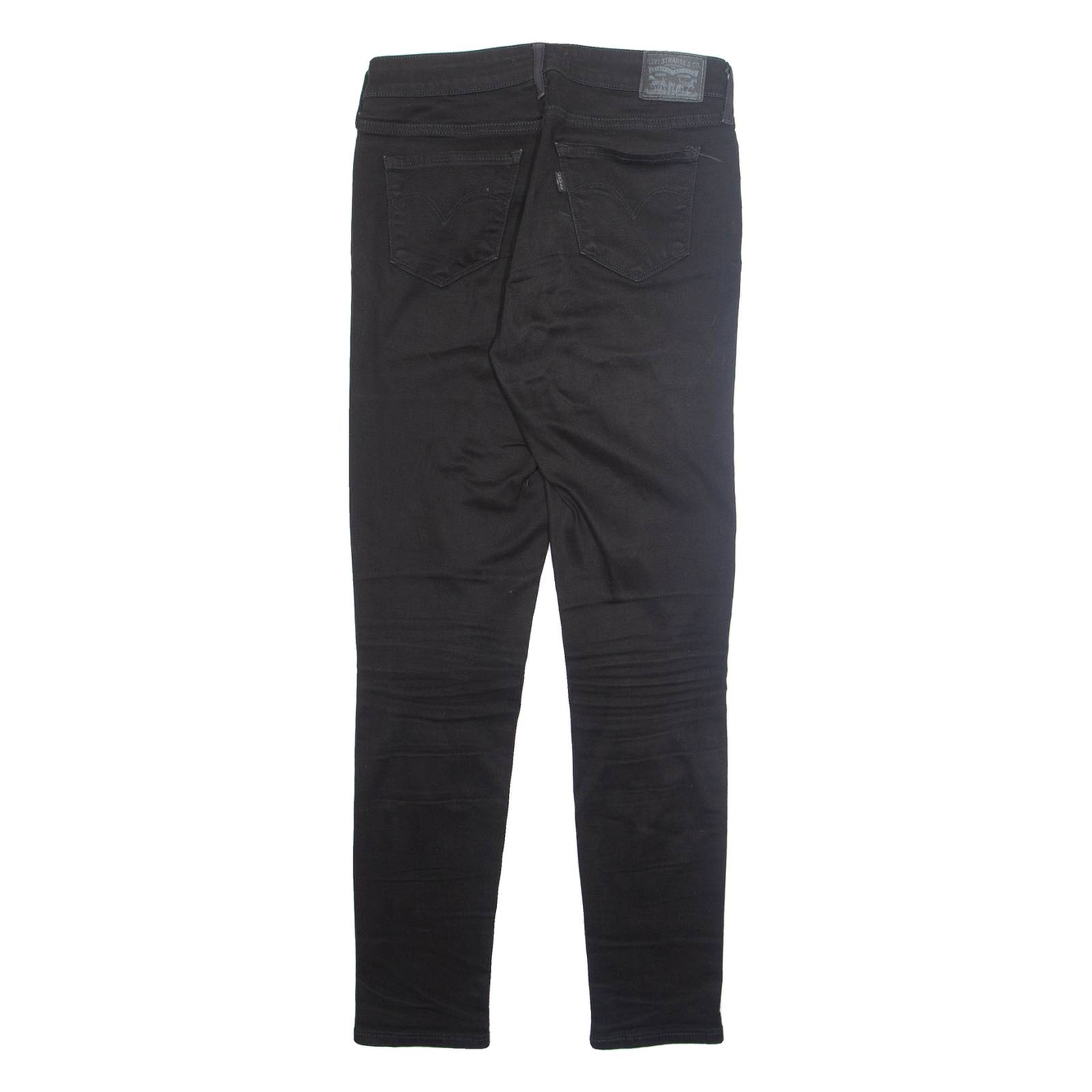 LEVI'S Womens Jeans Black Regular Skinny W27 L29