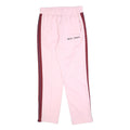 PALM ANGELS Womens Joggers Pink & Burgundy XL W32 Performance Track Pants