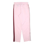 PALM ANGELS Womens Joggers Pink & Burgundy XL W32 Performance Track Pants