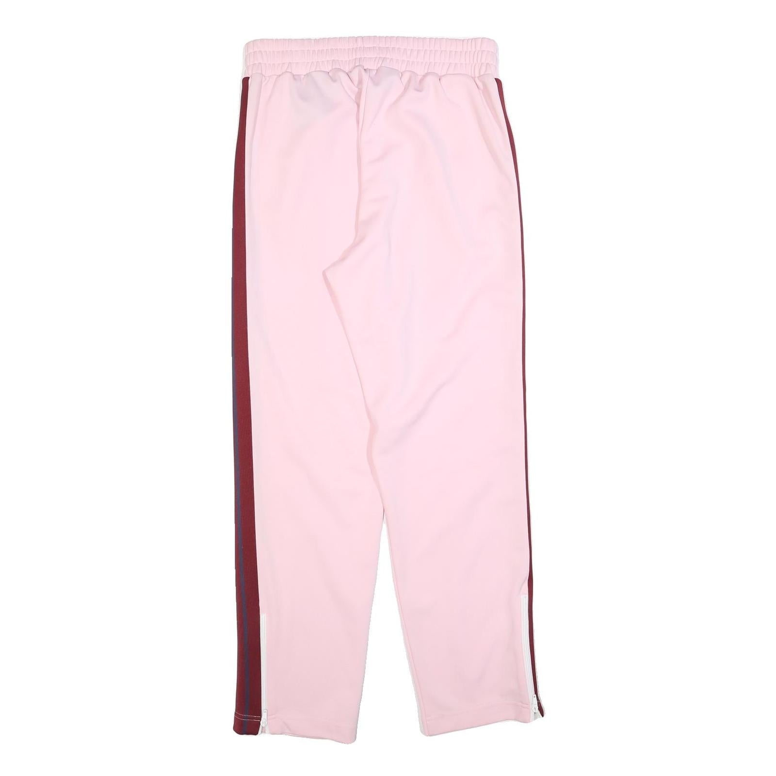PALM ANGELS Womens Joggers Pink & Burgundy XL W32 Performance Track Pants