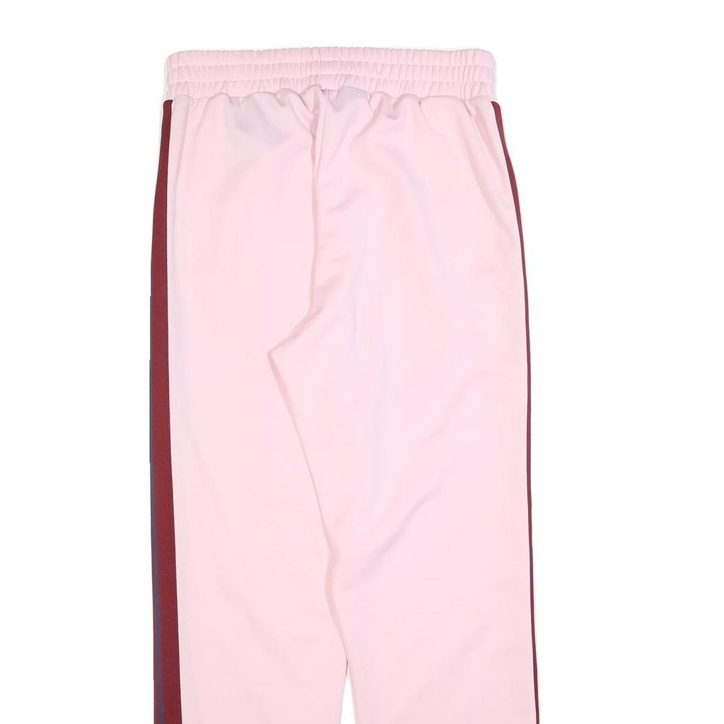 PALM ANGELS Womens Joggers Pink & Burgundy XL W32 Performance Track Pants