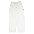 ETIREL Womens White Relaxed Regular Leg Trousers W27 L30 Casual Polyester Blend