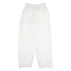 ETIREL Womens White Relaxed Regular Leg Trousers W27 L30 Casual Polyester Blend