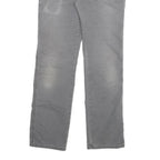 DICKIES Mens Regular Fit Straight Cotton Blend Grey Jeans W31 L31 Workwear Zip