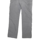 DICKIES Mens Regular Fit Straight Cotton Blend Grey Jeans W31 L31 Workwear Zip